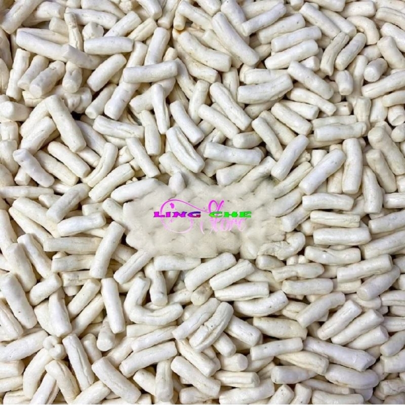 

KERUPUK TONGKOL ORIGINAL RASA IKAN TONGKOL ASIN GURIH NIKMAT UWENAK 500 GR / ½ KG