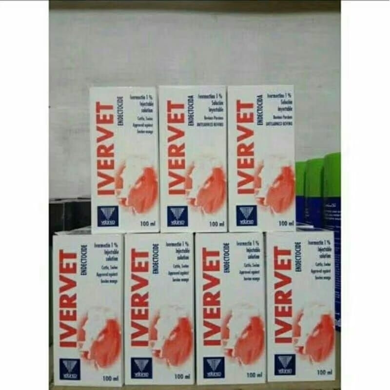 IVERVET 100ml TRIPLE M - IVERVET OBAT GUDIK ECTO ENDO PARASIT