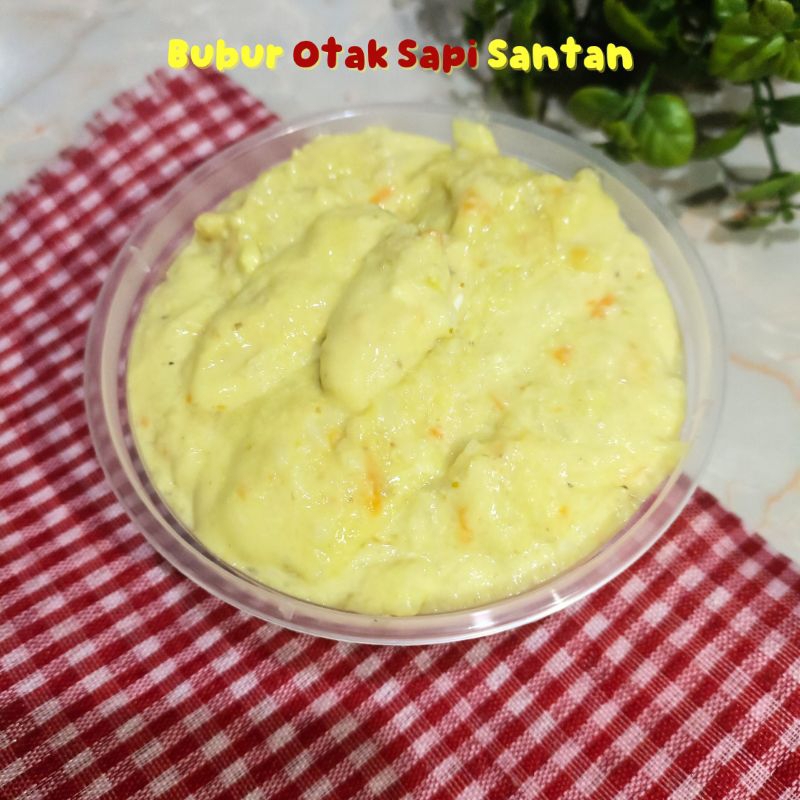 

BUBUR OTAK SAPI SANTAN