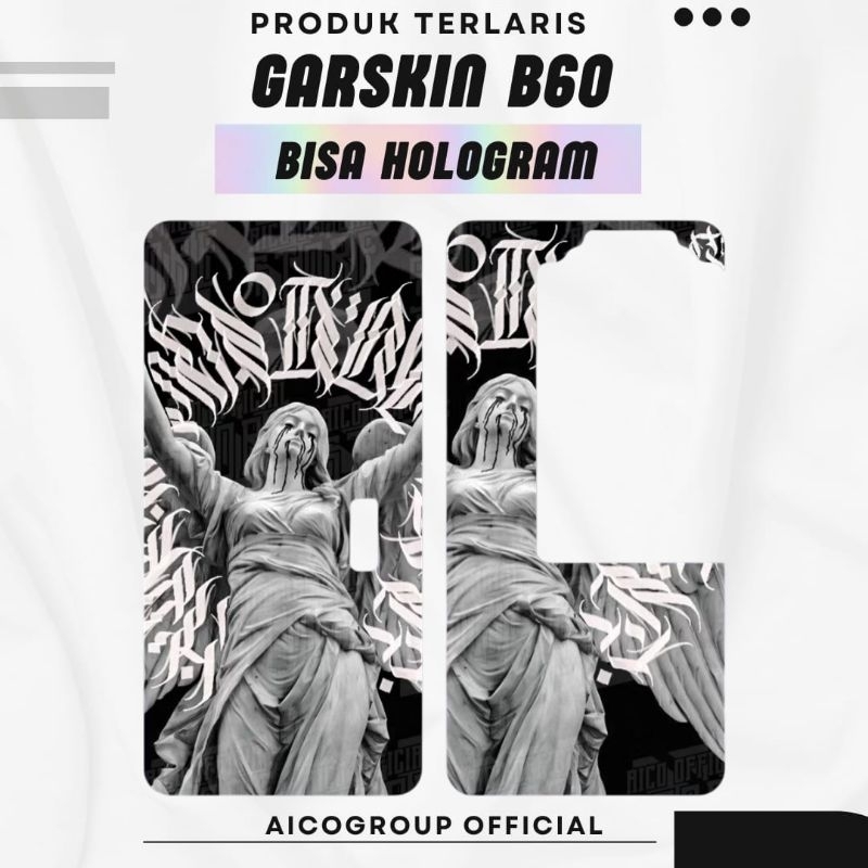 

garskin inner C_B_60 Vinyl Quantac hologram&non hologram bisa custom