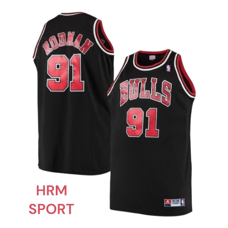 jersey basket RODMAN BULLS #91