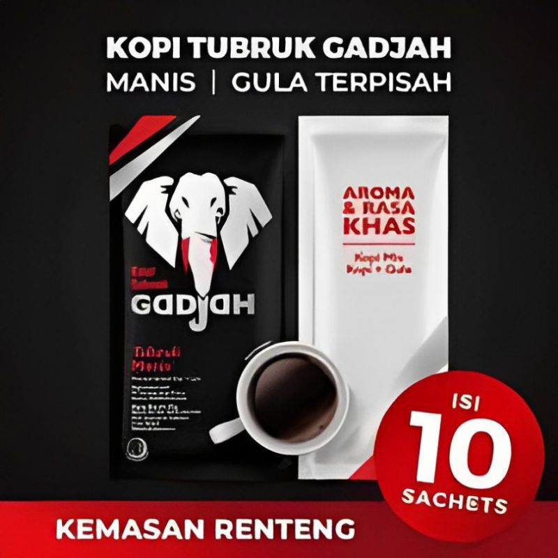 

kopi tubruk gadjah satu renceng