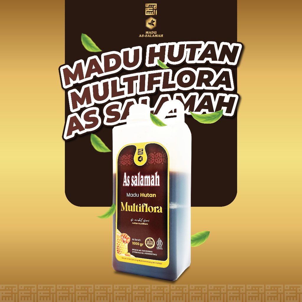 

As Salamah - Madu Hutan Multiflora 1000 Gram Original