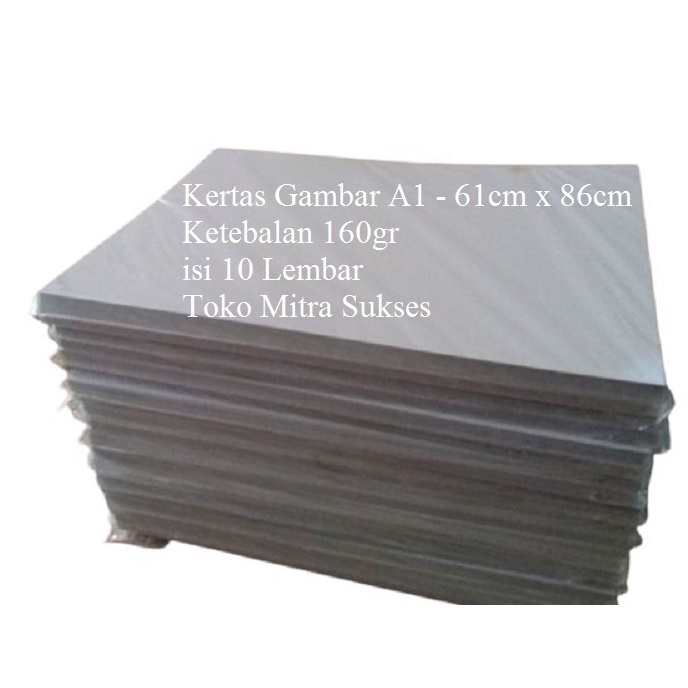 

Baru 1 Lembar Kertas Gambar A1 61cm x 86cm J96