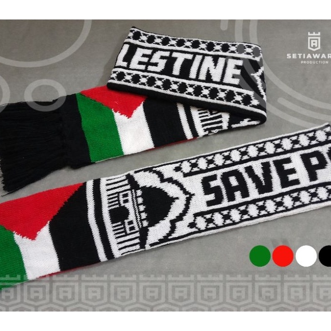 berkualitas syal rajut PALESTINA  SYAL RAJUT MANUAL  SYAL RAJUT KOMPUTER