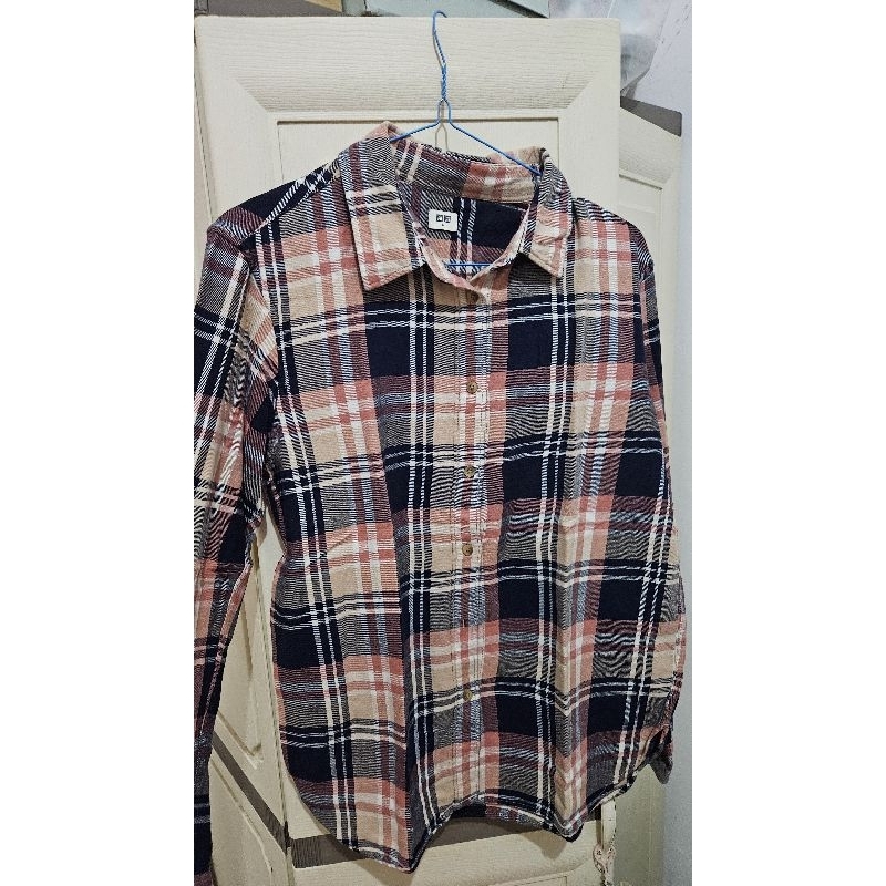 Kemeja Flanel Uniqlo PL