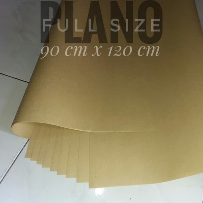 

irLaris 25 Lembar Kertas Samson Coklat 9cm x 12cm T56