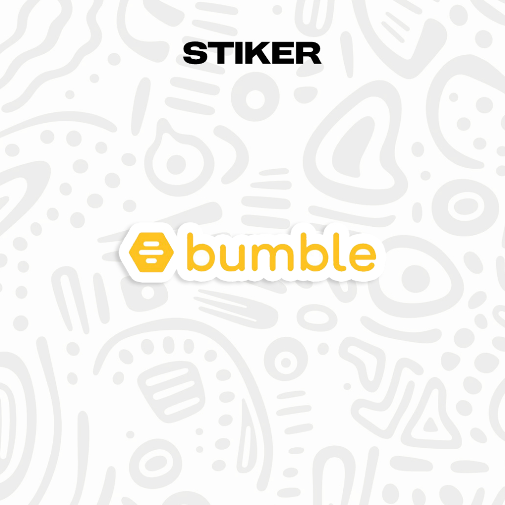 

[] STIKER BUMBLE / TANPA MINIMAL / STIKER MURAH / STIKER KEREN / STIKER VIRAL / STIKER AESTHETIC