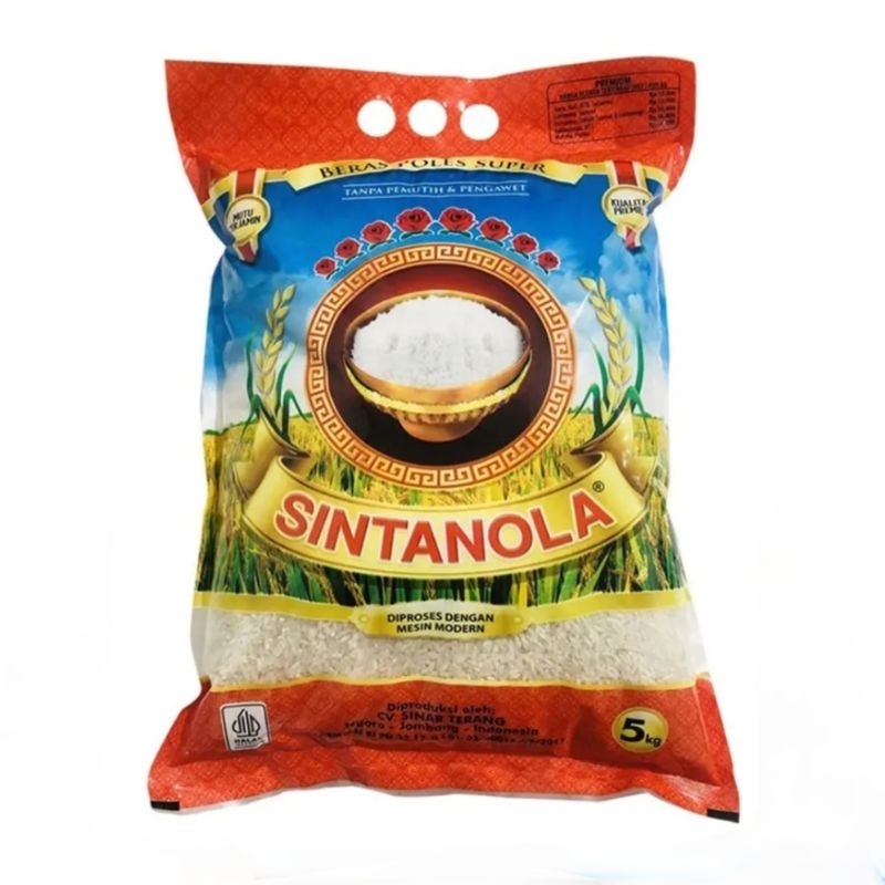 

Beras Sintanola 5kg Kemasan Pouch