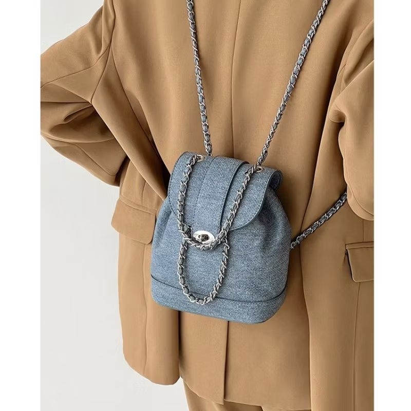 Preloved tas ransel denim