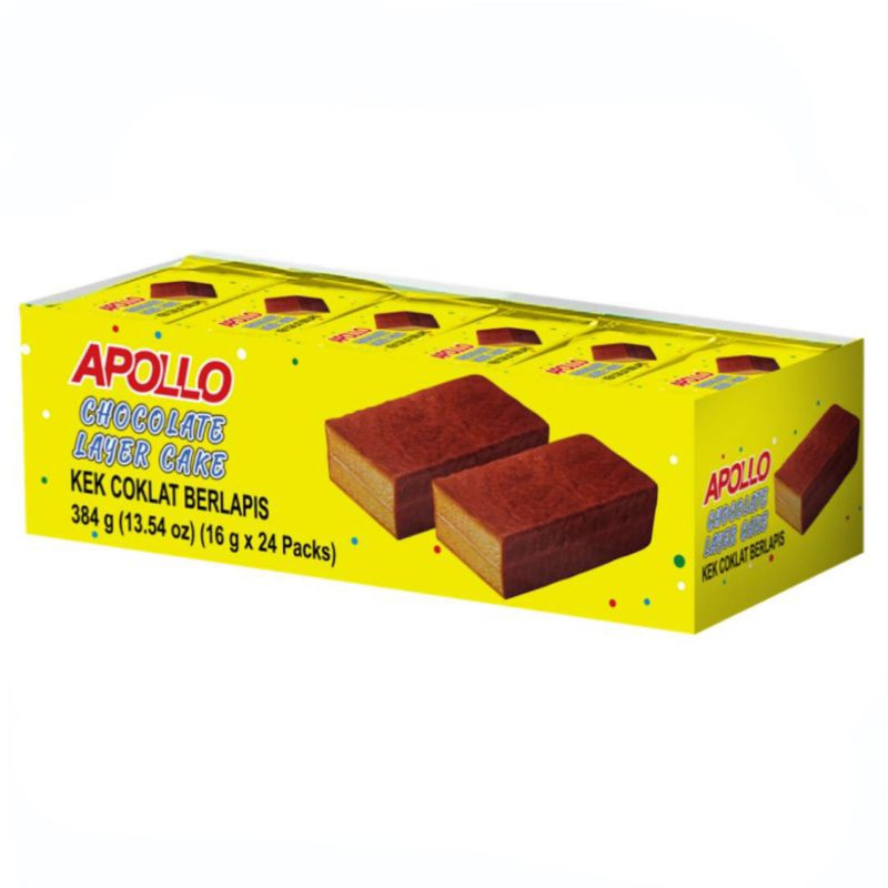 

APOLLO Chocolate Layer Cake Malaysia (24 pek)