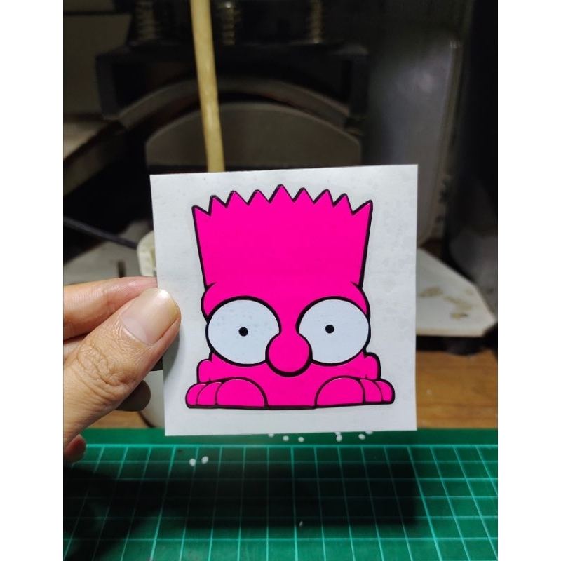 

stiker cutting Simpson 1 sticker keren