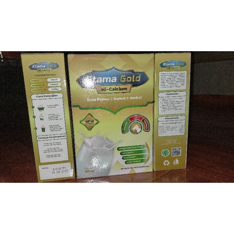 

ETAMA GOLD Susu Kambing Etawa 200 gr