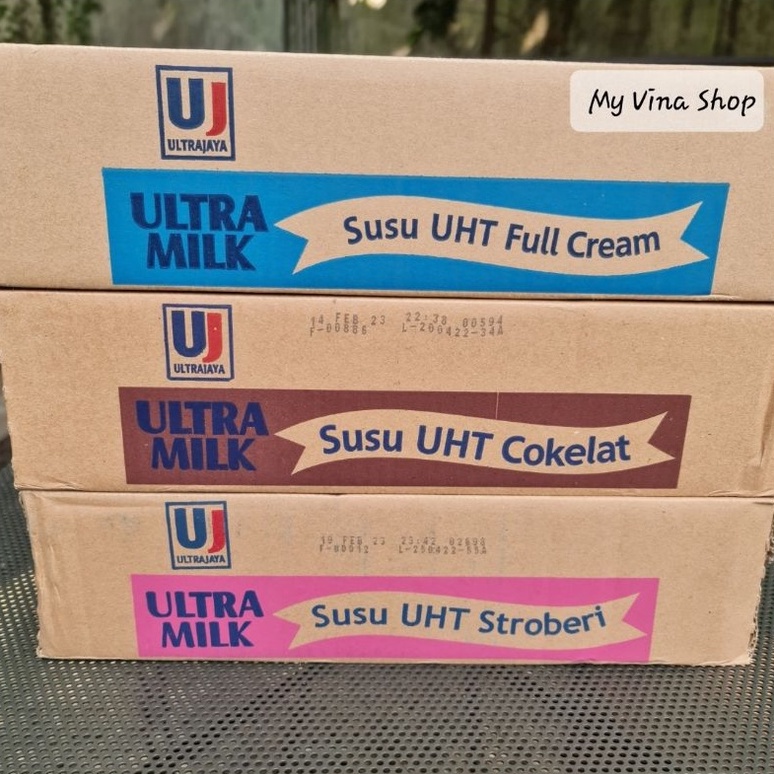 

zvStok Banyak Susu UHT Ultramilk Mini 125 ml KHUSUS INSTAN R88