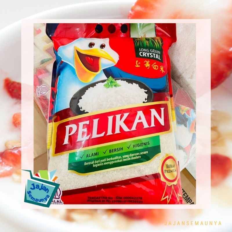 

Beras Pelikan 5 kg