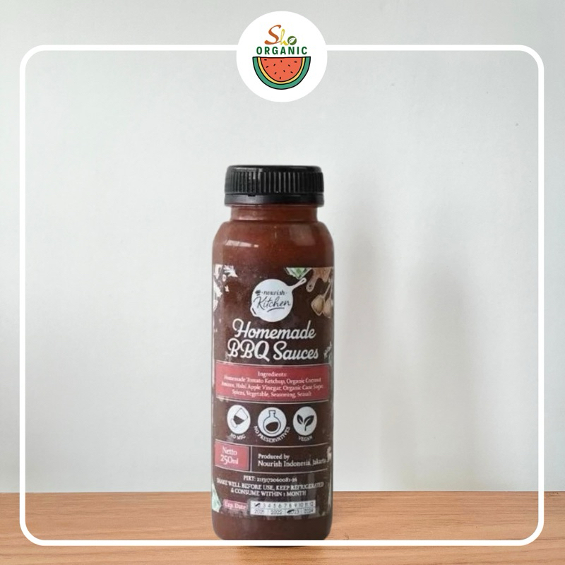 

HOMEMADE BBQ SAUCES 250ML - NOURISH INDONESIA