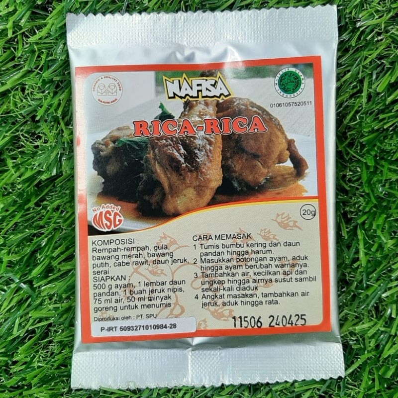 

Bumbu masak praktis rica-rica nafisa