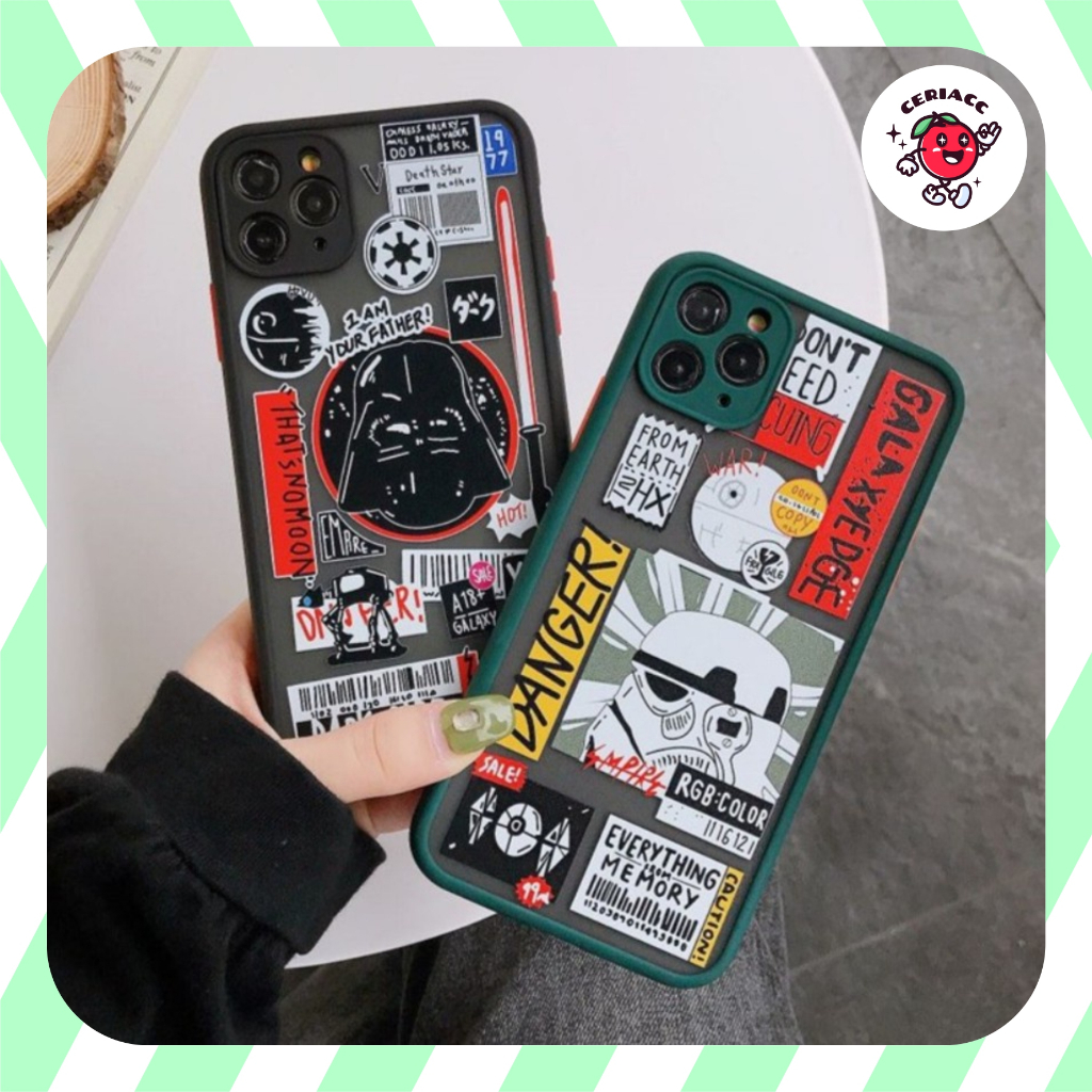 PRINTING HYB motif Star wars case oppo reno 6 4g 7z a96 a76 4g a36 realme 8i narzo 50 9 pro plus A96