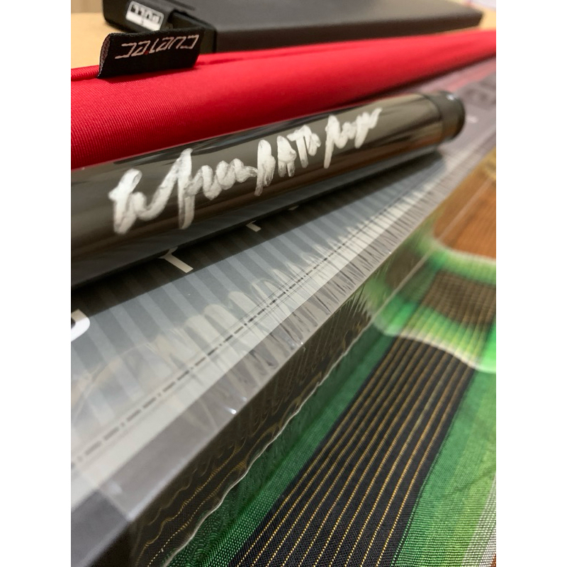 KONLLEN SHAFT SIGNED EFREN REYES & Shane van boening