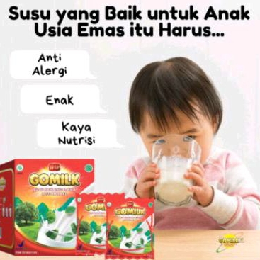 

Susu Gomilk Sachet Susu Kambing Etawa Plus Herbal