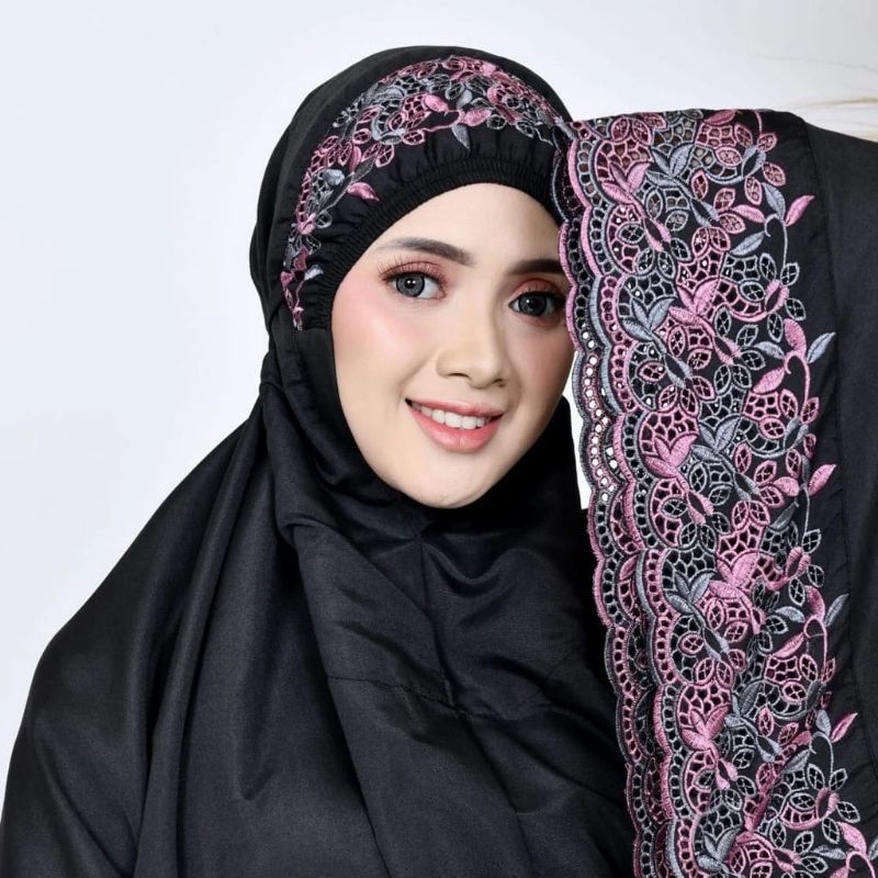 MUKENA KHADIJAH SYAHBANI /KOMBINASI /MUKENA KHADIJAH KOMBINASI RENDA
