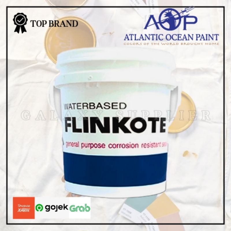 [READY STOCK] FLINKOTE WATER BASED KEMASAN 1 KG PENUTUP ATAP DAN TALANG BOCOR