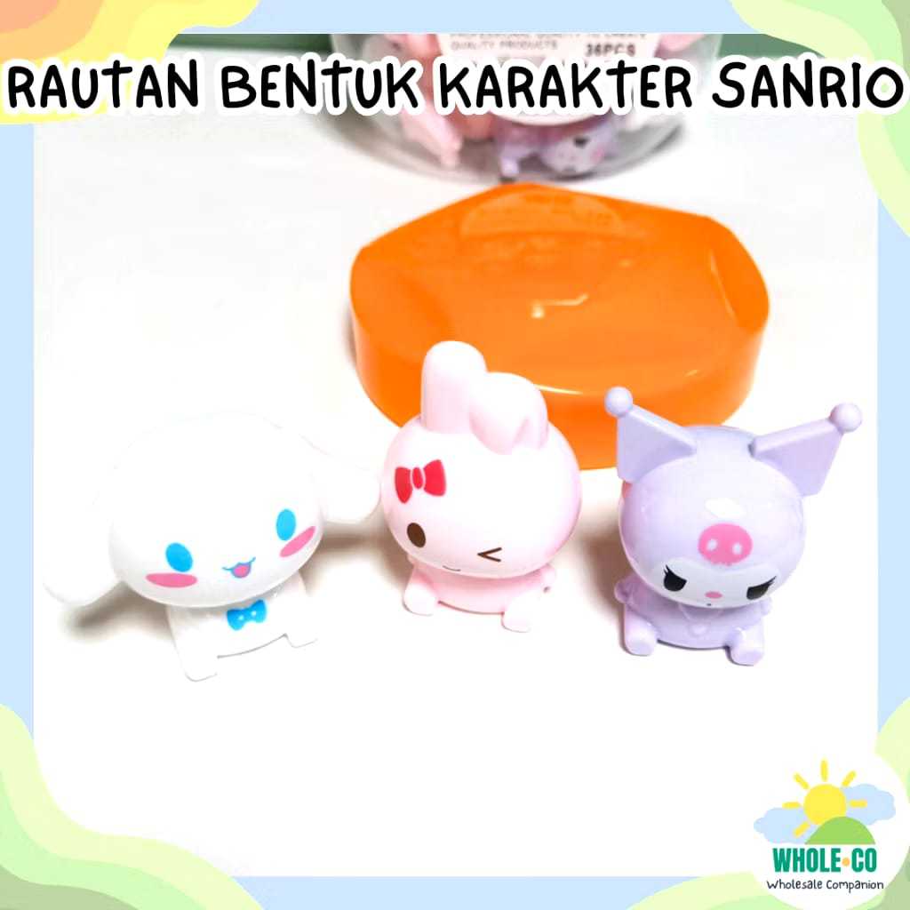

Rautan Bentuk Karakter Sanrio Premium Pcs