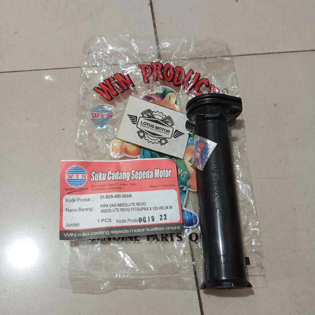 Selong song Slongsong Gas Pipa Gas REVO ABS , SUPRA X 125 HELM IN WIN kualitas original