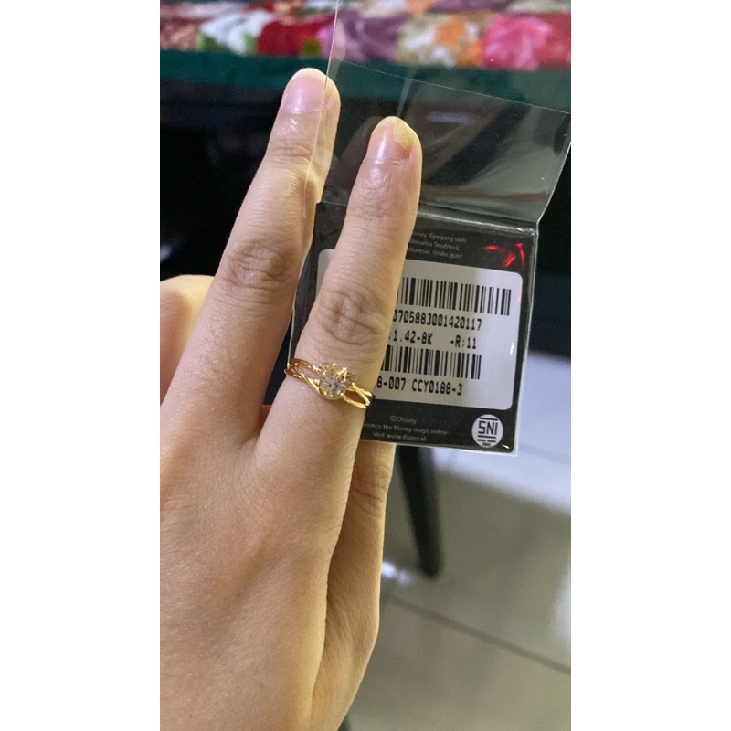 Cincin minnie ubs mata kadar 375 8k
