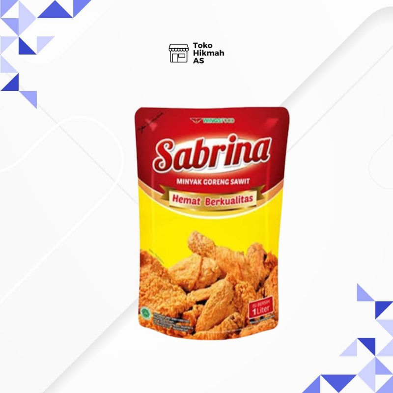 

MINYAK GORENG SABRINA | 1liter | 2liter