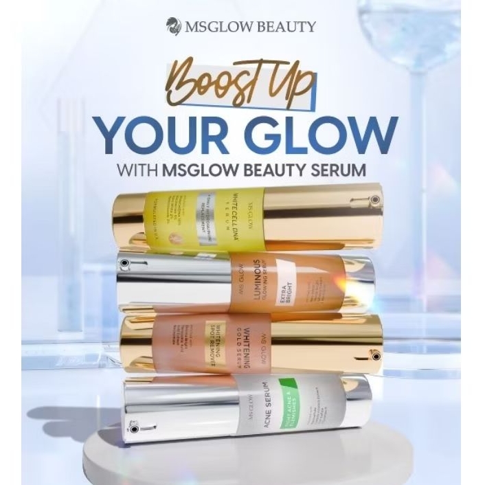 SERUM MS GLOW/ SERUM DNA WHITE CELL DNA MS GLOW / LIFTING SERUM / LUMINOUS SERUM / ACNE SERUM  / PEE