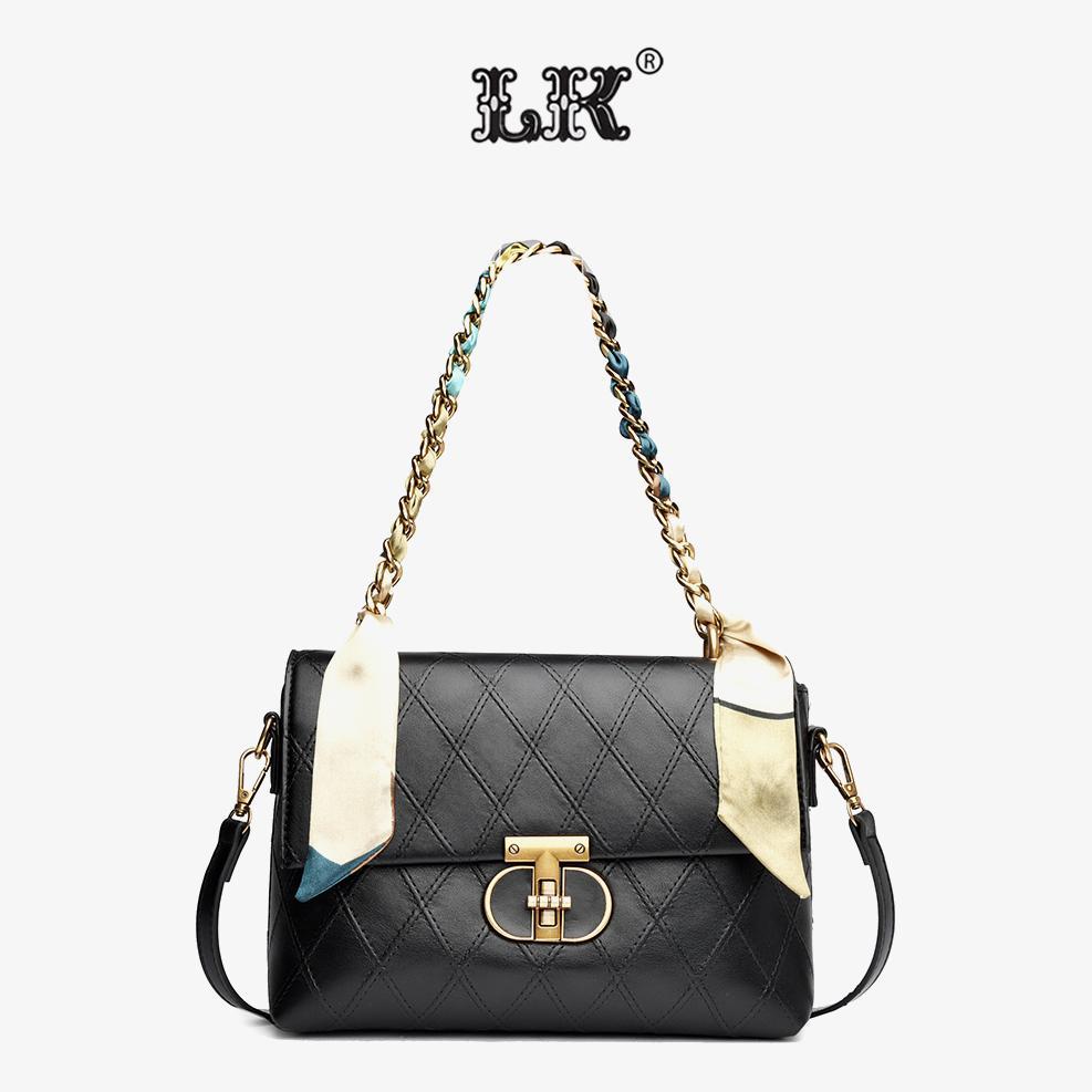 MARDIBAG IMPORT - BQ3849 LK Fashion Tas Bahu Cewek Tali Rantai Tas Selempang Wanita Cantik Impor CC