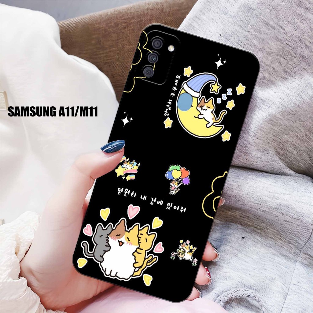 Case Hp - Samsung A11/M11  - Casing Hp - Samsung A11/M11  - Internal.Id  - Case Motif Bunga - Fashio