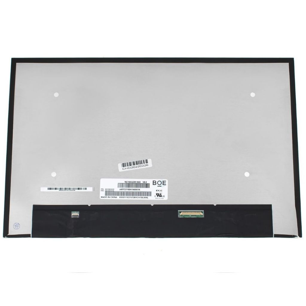 LED LCD Laptop 16.0 Inch 40 Pin Full HD IPS