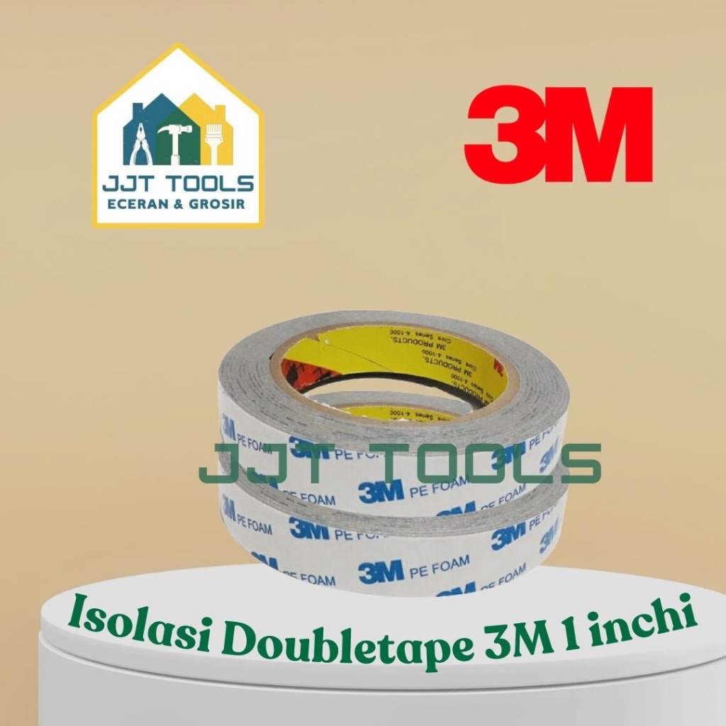 

isolasi double tape 3M 1”inchi made in taiwan!