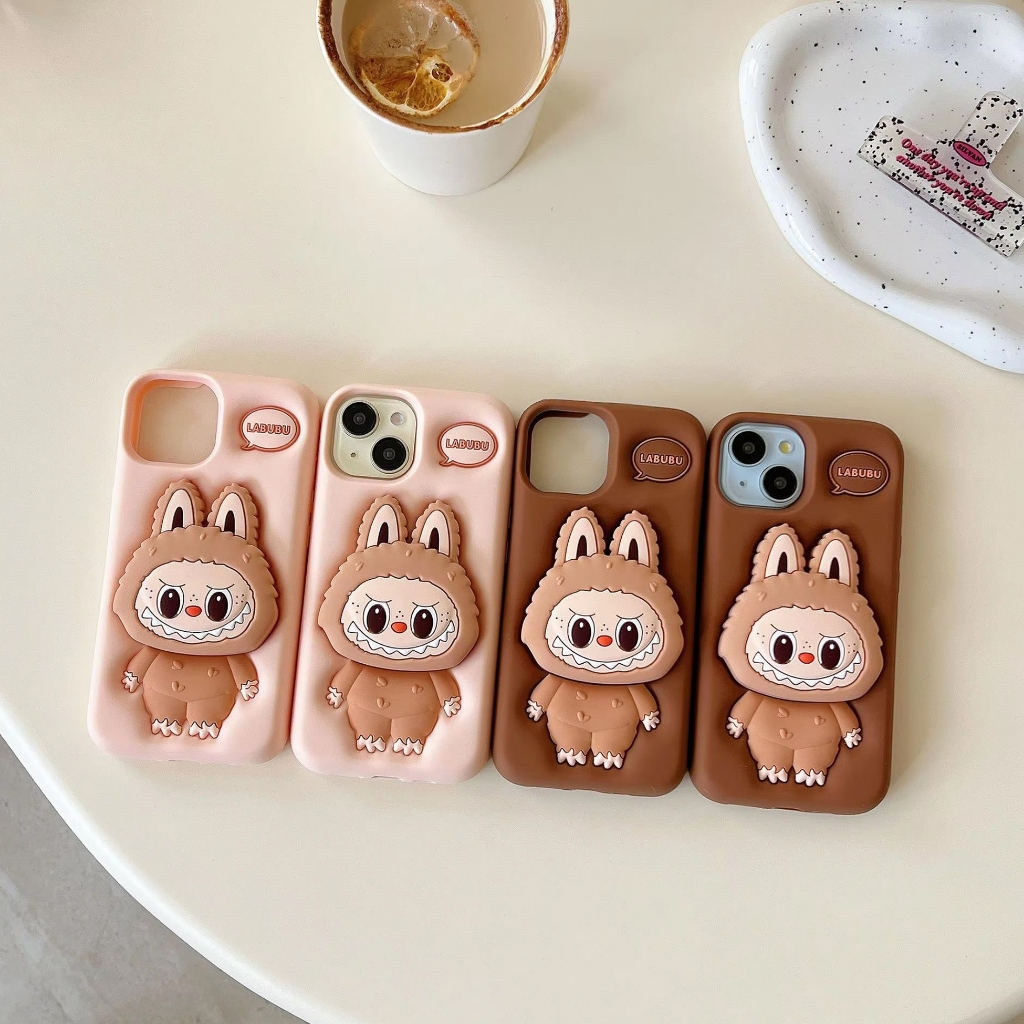 Soft Case Motif Kartun Lucu Free Popsocket Case iPh XR | 11 | 11 Pro | 11 Pro Max | 12/ 12 Pro | 12 