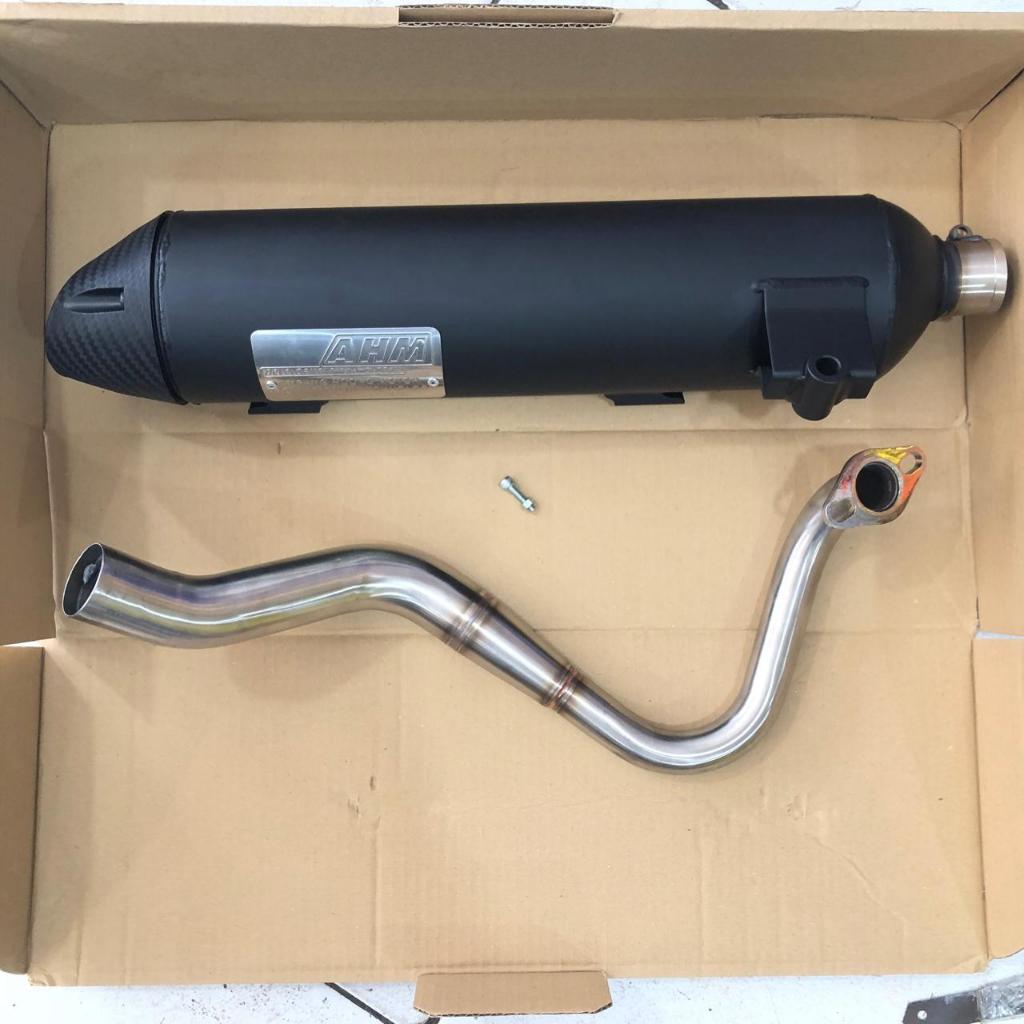 KNALPOT PCX 150 LOKAL 2018 STANDAR RACING AHM KNALPOT AHM STANDAR RACING PCX 150