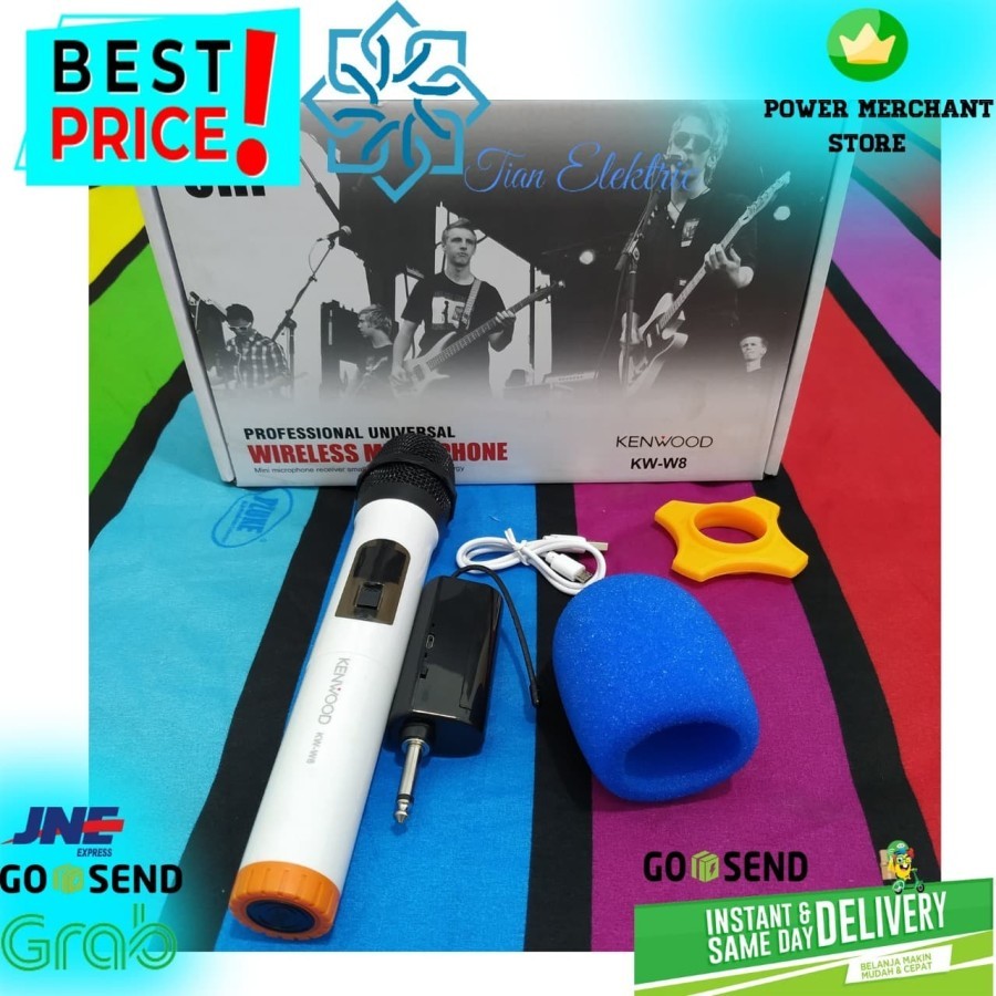 KENWOOD KW-W8 Wireless Microphone