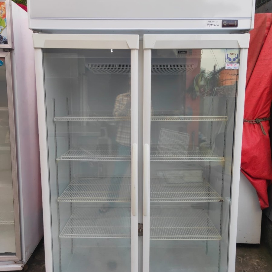 Display cooler showcase 2 pintu gea limitied edition
