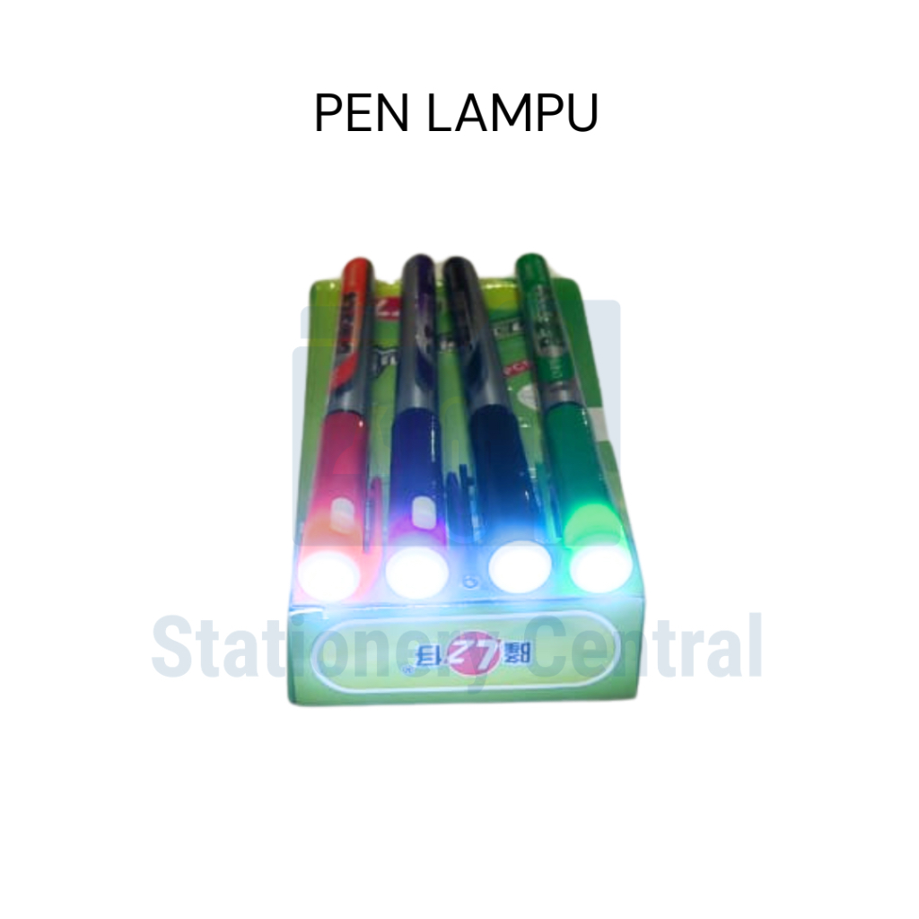 

Pulpen Lampu Ballpoint Senter