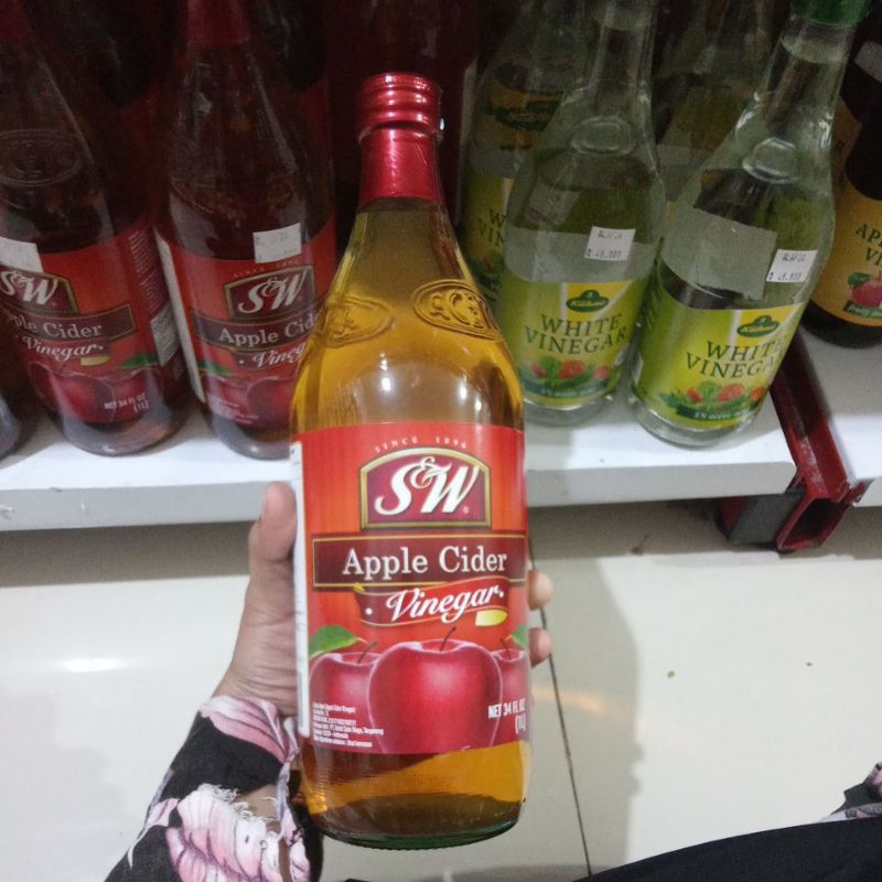 

SW Apple Cider Vinegar berat bersih 1 Liter