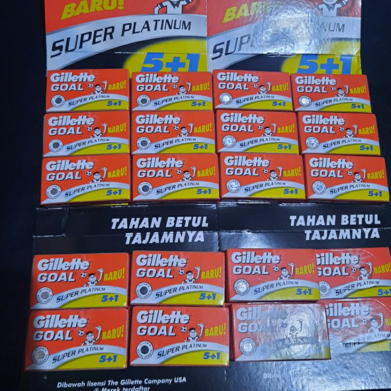 Gillette Goal super platinum