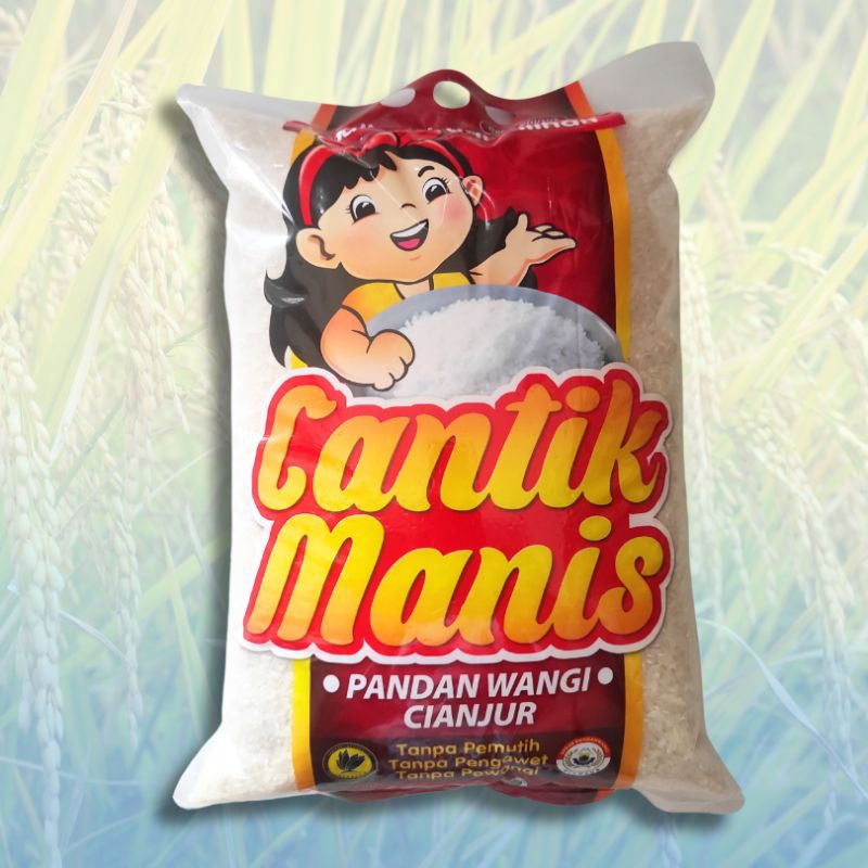 

BERAS CANTIK MANIS 5 KG, BERAS PREMIUM