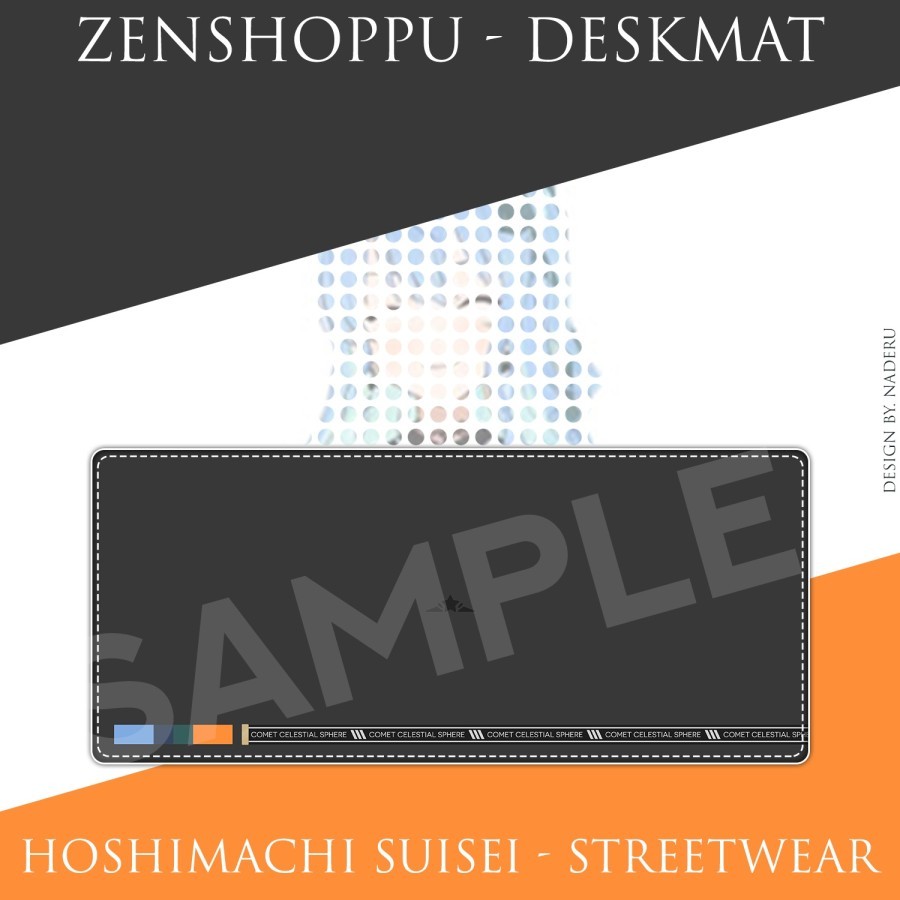 Hoshimachi Suisei Streetwear Hololive Deskmat / Mousepad
