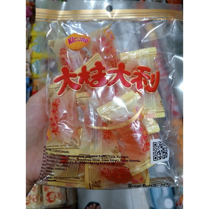 

Permen jeruk kimono/candy orange kimono 252gram