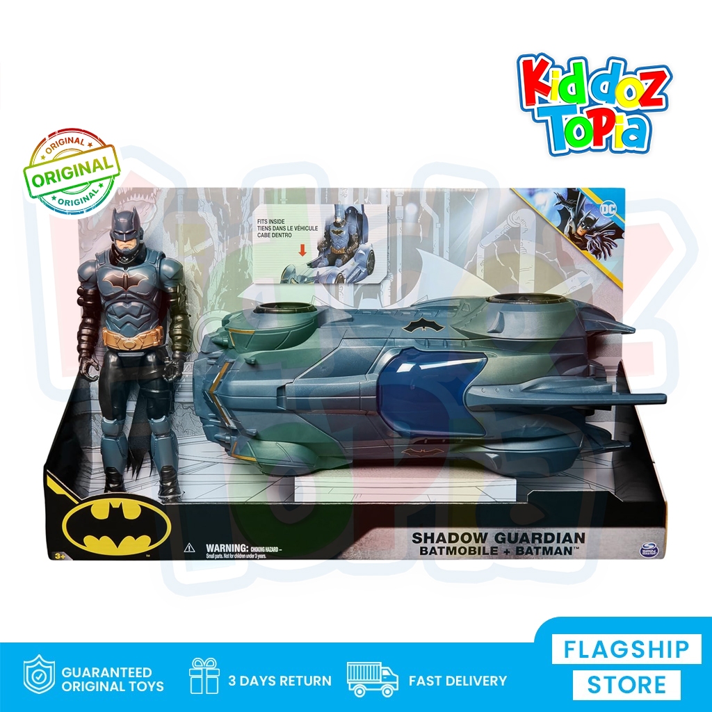 DC Batman Shadow Guardian Batmobile + Batman Figure 30cm 6070521 GLC