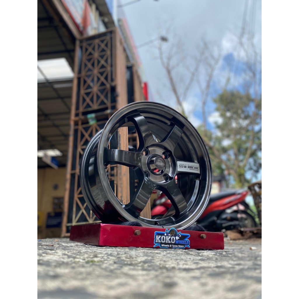 Velg Mobil SSW S414 Te37 Ring16 Bisa untuk Avanza Xenia Grand Livina Dan lain-lain