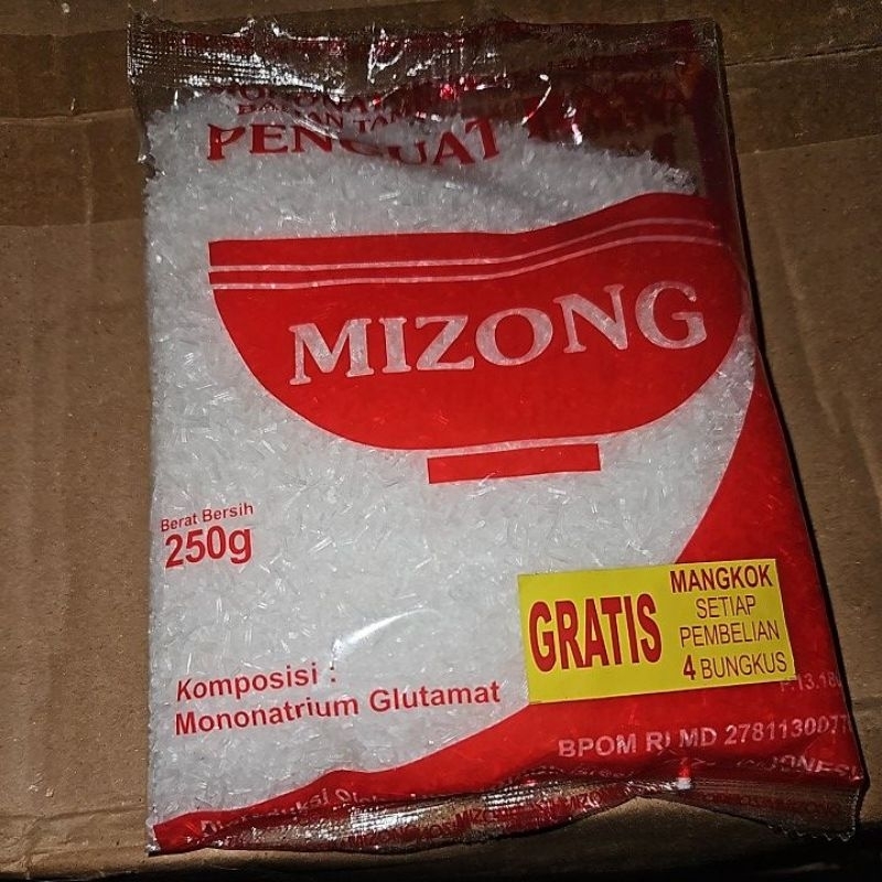 

MIZONG Penguat Rasa 250gr (Beli 4pcs, Gratis 1 mangkok)