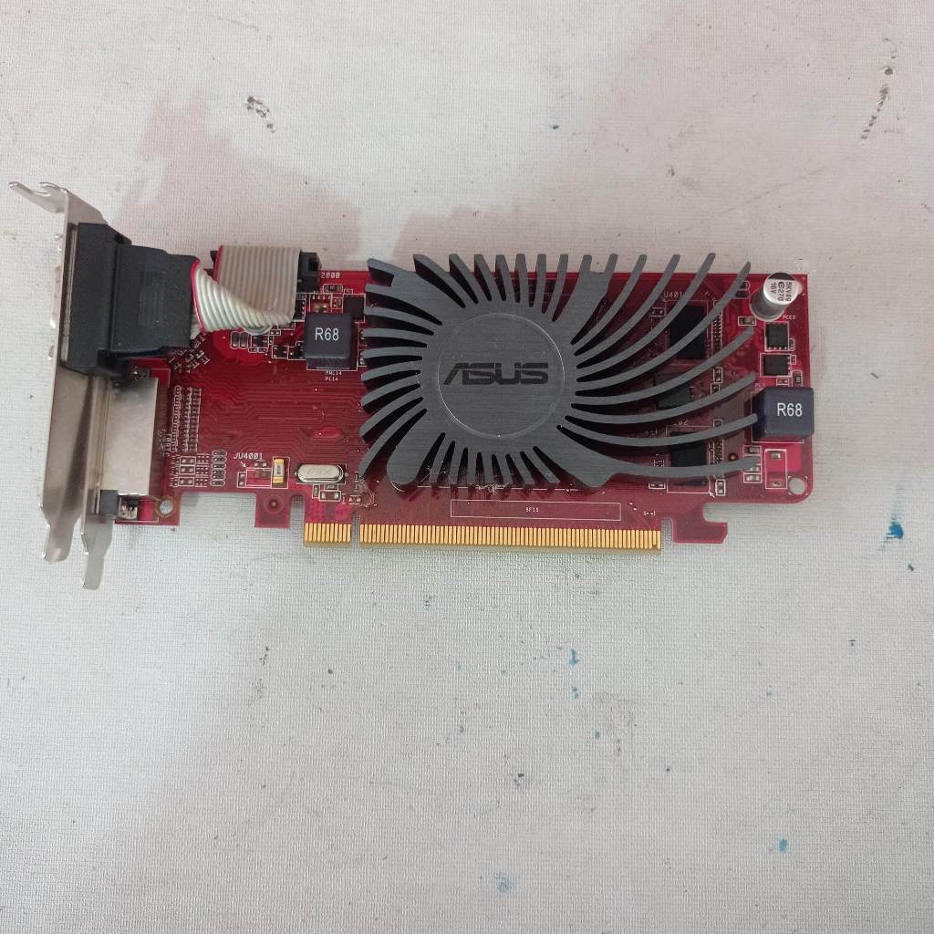 VGA Card Asus Radeon R5 230 1GB DDR3 64 Bit DVI HDMI Second Bekas 01