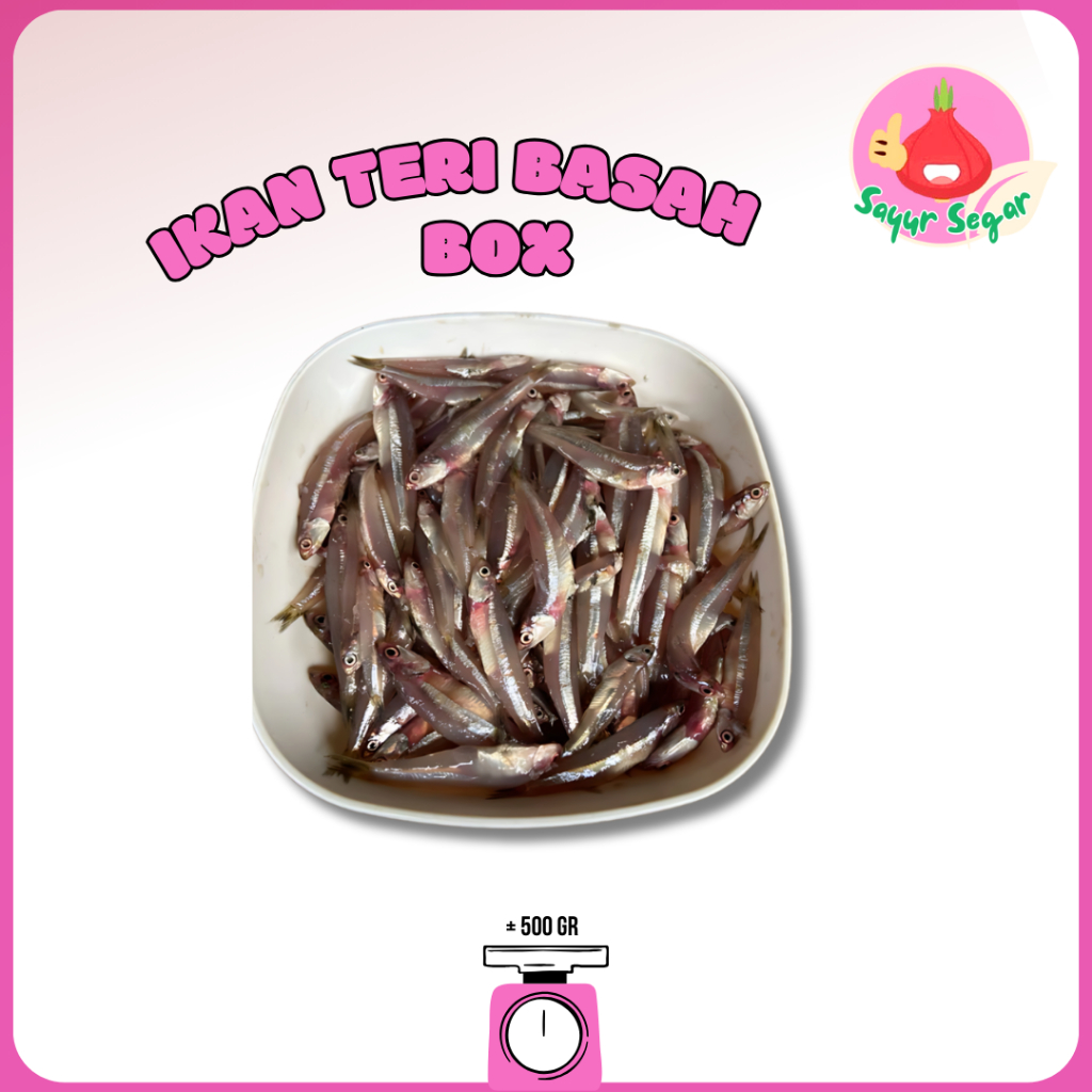 

Sayur Segar - Ikan Teri Basah Segar/Wet Anchovies Box